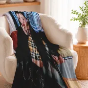 Плед с принтом k-pop Kep1er