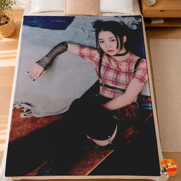 Плед с принтом k-pop Kep1er Плед с принтом k-pop Kep1er