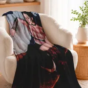 Плед с принтом k-pop Kep1er