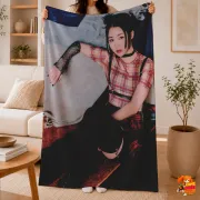 Плед с принтом k-pop Kep1er