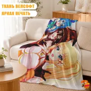 Плед с принтом Konosuba