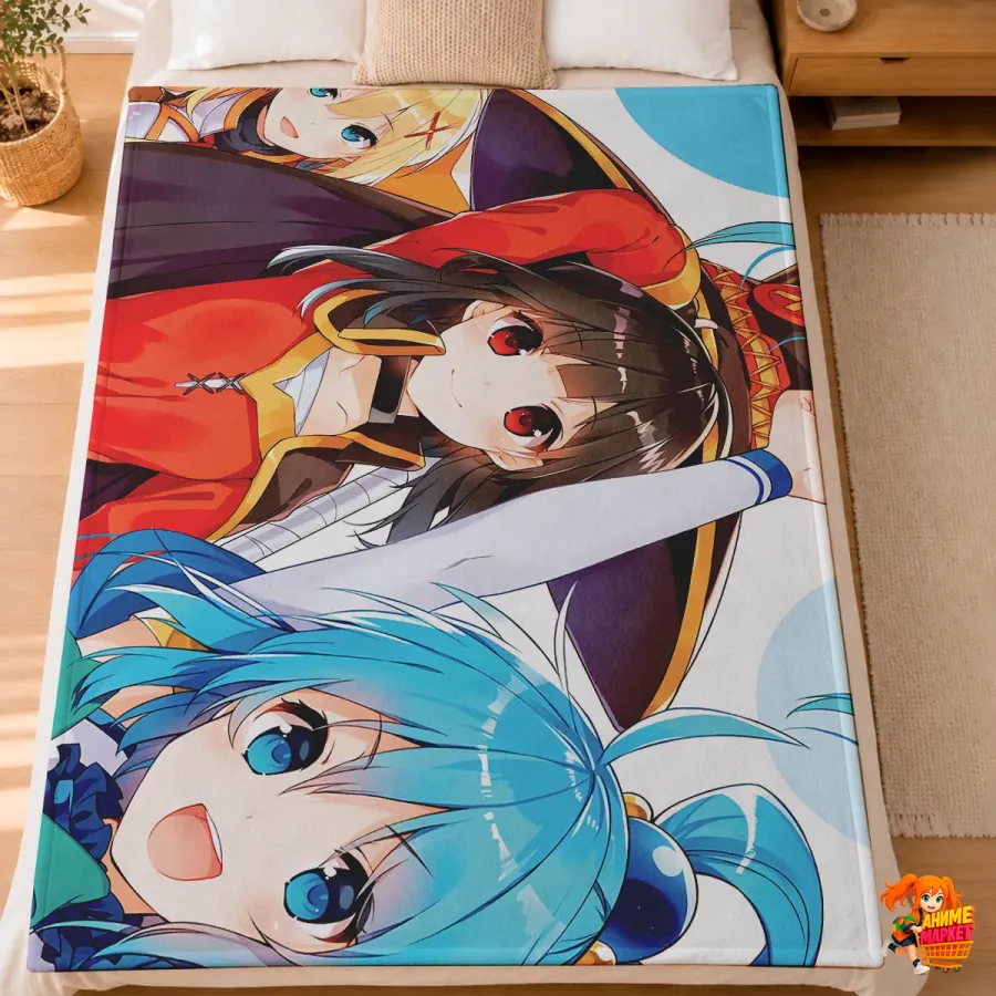 Плед с принтом Konosuba
