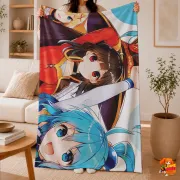 Плед с принтом Konosuba