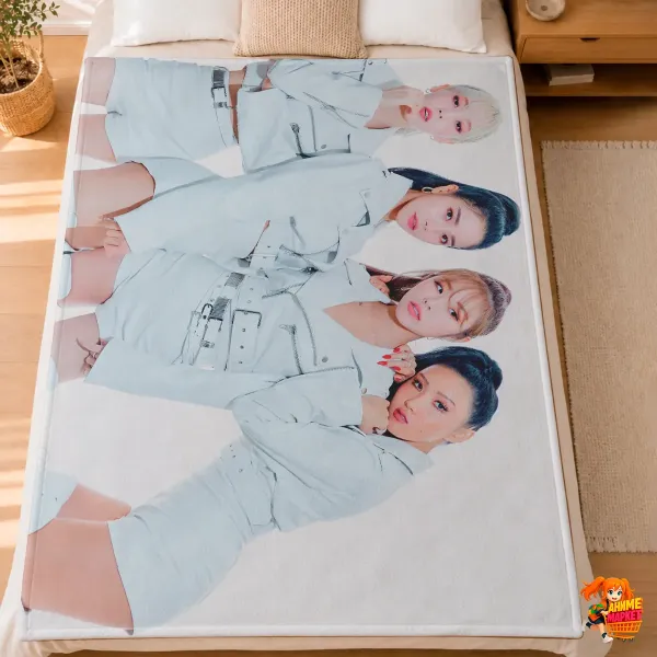 Плед с принтом k-pop Mamamoo Плед с принтом k-pop Mamamoo