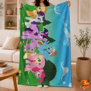 Плед с принтом My Little Pony Маленькие пони