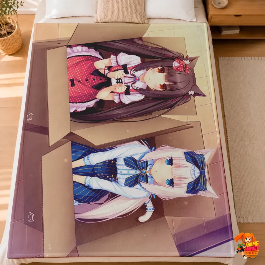 Плед с принтом NEKOPARA