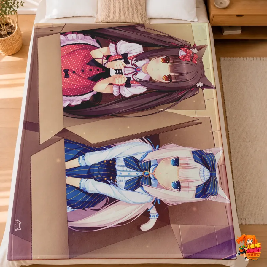 Плед с принтом NEKOPARA