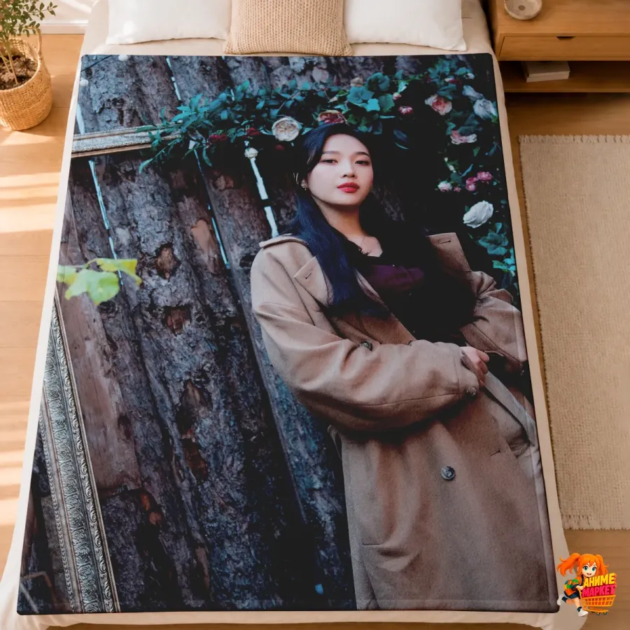 Плед с принтом k-pop Red Velvet