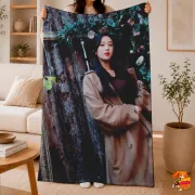 Плед с принтом k-pop Red Velvet