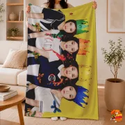 Плед с принтом k-pop Red Velvet