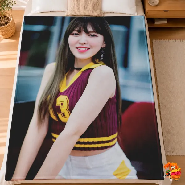 Плед с принтом k-pop Red Velvet Плед с принтом k-pop Red Velvet