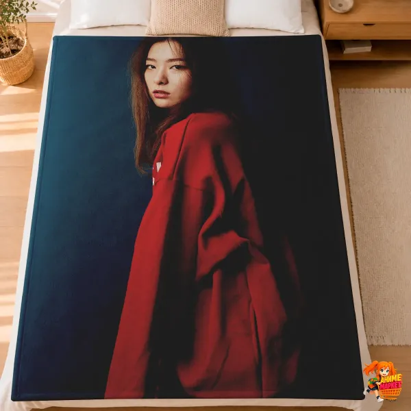 Плед с принтом k-pop Red Velvet Плед с принтом k-pop Red Velvet