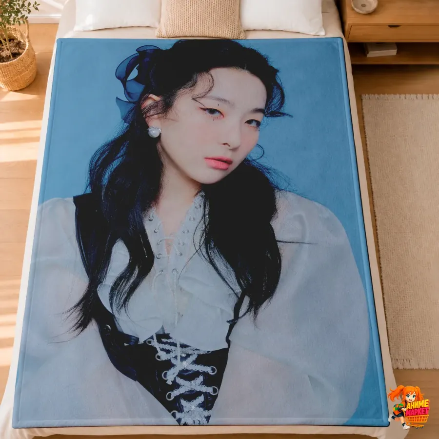 Плед с принтом k-pop Red Velvet