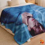 Плед с принтом k-pop Seventeen