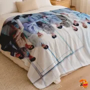 Плед с принтом k-pop Seventeen