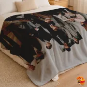 Плед с принтом k-pop Seventeen