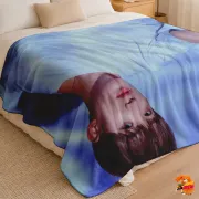 Плед с принтом k-pop Seventeen
