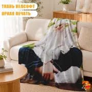 Плед с принтом k-pop Seventeen