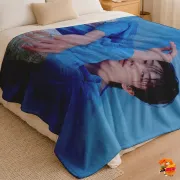 Плед с принтом k-pop Seventeen