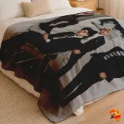 Плед с принтом k-pop Seventeen