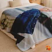 Плед с принтом k-pop Seventeen