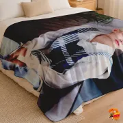 Плед с принтом k-pop Seventeen