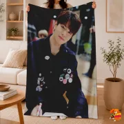 Плед с принтом k-pop Stray Kids
