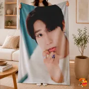 Плед с принтом k-pop Stray Kids