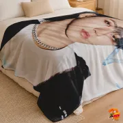 Плед с принтом k-pop Stray Kids