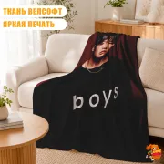 Плед с принтом k-pop Stray Kids