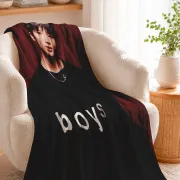 Плед с принтом k-pop Stray Kids