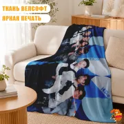 Плед с принтом k-pop Stray Kids