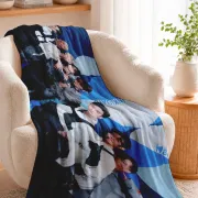 Плед с принтом k-pop Stray Kids