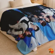 Плед с принтом k-pop Stray Kids