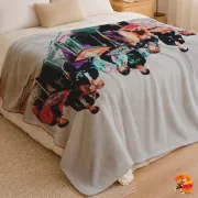 Плед с принтом k-pop Stray Kids
