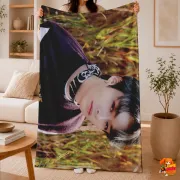 Плед с принтом k-pop Stray Kids