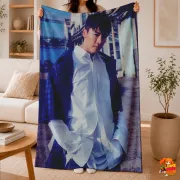 Плед с принтом k-pop Super Junior