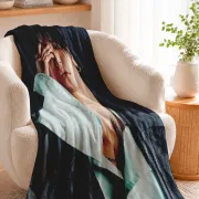 Плед с принтом k-pop Super Junior