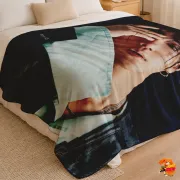 Плед с принтом k-pop Super Junior