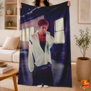 Плед с принтом k-pop Super Junior