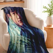 Плед с принтом k-pop Super Junior
