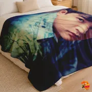Плед с принтом k-pop Super Junior