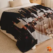 Плед с принтом k-pop Super Junior