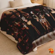 Плед с принтом k-pop Super Junior
