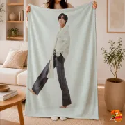 Плед с принтом k-pop Super Junior