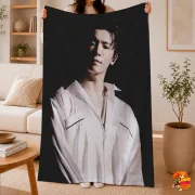 Плед с принтом k-pop Super Junior