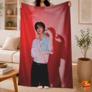 Плед с принтом k-pop Super Junior