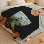 Плед с принтом k-pop Super Junior