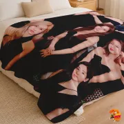 Плед с принтом k-pop TWICE