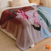 Плед с принтом k-pop TWICE
